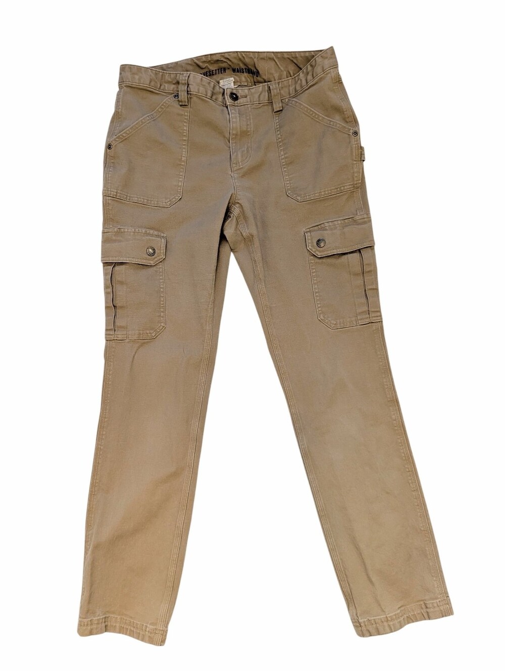 Duluth Trading Co Brown Cargo Pants Jeans